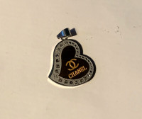 Chanel Heart Necklace Charm Collectibles Bijoux