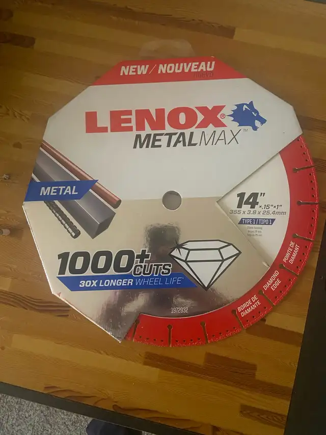 14” cut off wheel