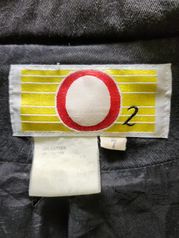 Vintage 80’s ladies black military style bomber/flight jacket in Women's - Tops & Outerwear in Kitchener / Waterloo - Image 5