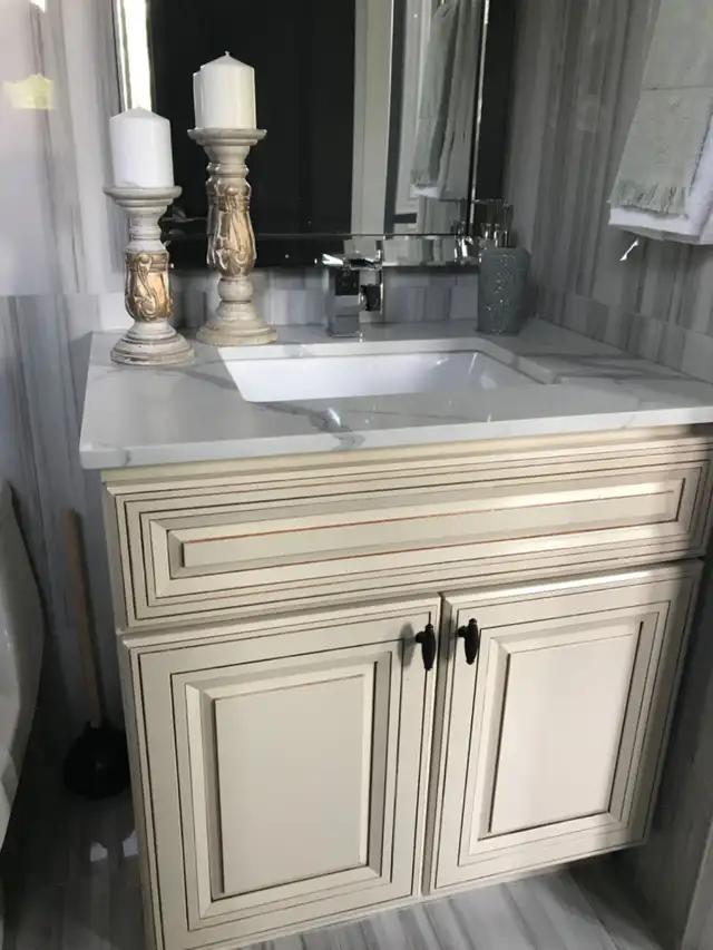 Bathroom wall cabinet, medicine cabinet on sale-all wood in Multi-item in Markham / York Region - Image 10