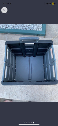  Folding plastic  crate box