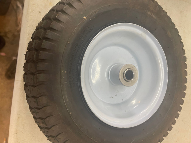 BRAND NEW 13X4.00-6 TIRES AND WHEEL HUB & TUBE #V1318 in Tires & Rims in Strathcona County - Image 4