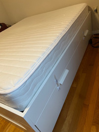 Bed frame and mattress 