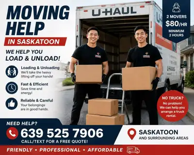 Strong Hands Moving – Saskatoon Need reliable help with your move? We provide professional moving la...