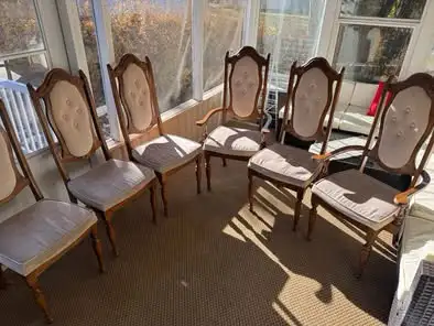 Vintage Arcese Brothers Dining Chairs, View more