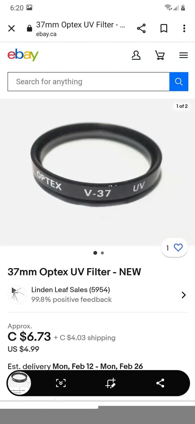 37mm digital filter.65048394007939121