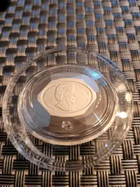 2023 $50 Diamond Shaped  Coin Forevermark Black Label Oval Diamo