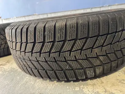 Tires were taken off a Hyundai Tucson which has a 5x114.3mm (aka 5x4.5”) bolt pattern. Tires are in...