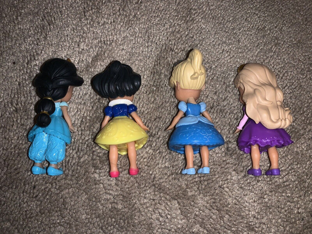 4 Disney 3 Inch Mini Toddler Princesses in Toys & Games in Oshawa / Durham Region - Image 2