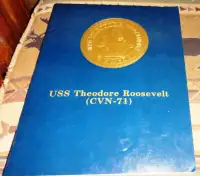 US Navy Aircraft Carrier USS Theodore Roosevelt CVN71 Booklet