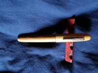 Conklin All-American Wood Fountain Pen, B nib