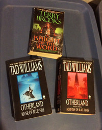 SciFi Fantasy Novels TerryBrooks Tad Williams Otherland Shannara