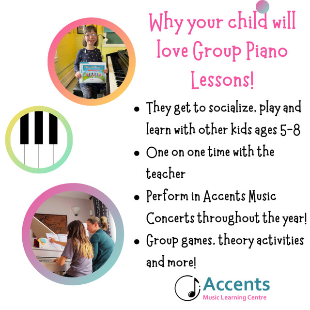 Group Piano Lessons for Kids ages 5-8 in Classes & Lessons in Dartmouth - Image 3
