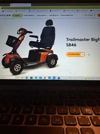 Mobility Scooter, Bigfoot S846