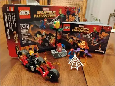 Lego Marvel Spider-Man: Ghost Rider Team-up 76058, View more