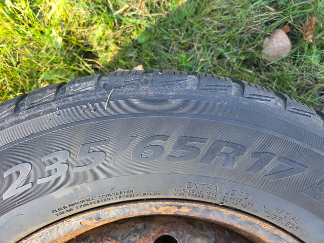 Winter Tires on Rims 235/65R17 (245/60R18) | Tires & Rims | North Bay ...