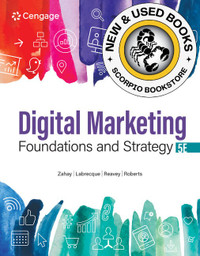 Digital Marketing Foundations Strategy 5E Zahay 9780357720738