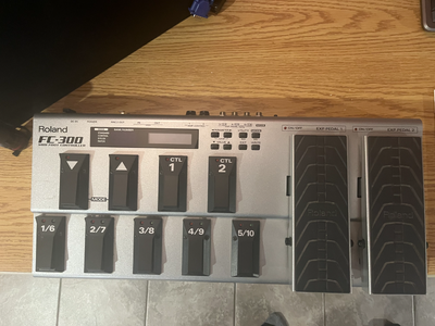 NEW-Roland FC-300 Midi Foot Pedal Controller, View more