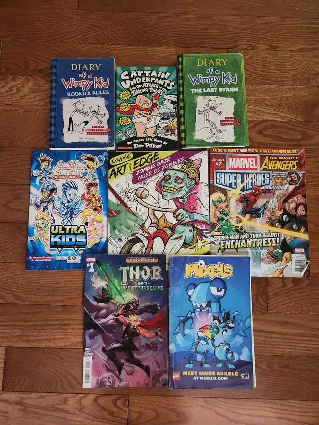 Diary of a Wimpy Kid and Captain Underpants Books in Children & Young Adult in St. Catharines - Image 2