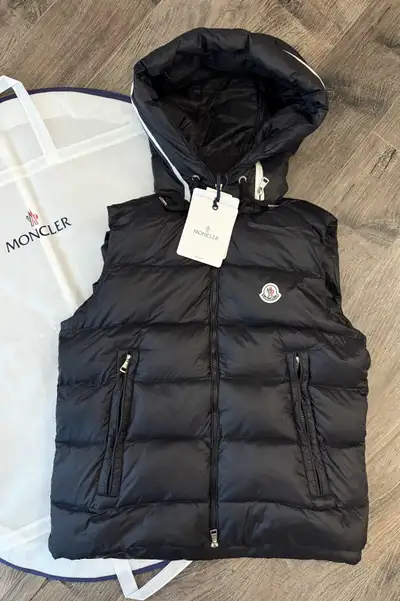 Moncler Mens vest authentic size 2 Medium , View more