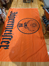 Giant 8x5 feet Jagermeister flag banner