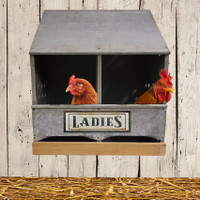 Chicken Nesting Box Custom Made For Your Backyard Chicken Coop