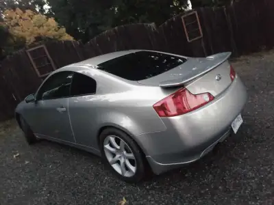 I'm selling my Infiniti G35 Coupe, as I'm now expecting a third child and can't fit baby in car :( A...
