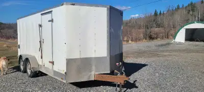 2016 Enclosed Trailer Mechanically sound - brakes and lights work Body 5 out 10 Purchased new one do...
