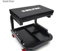 
 Biltek Creeper Seat Mechanics Rolling Work Stool Chair