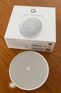 Google Nest Thermostat snow