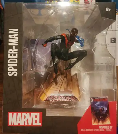 McFarlane Marvel 1:10 Miles Morales Spiderman Statue #1 As pictured. Lowballers will be blocked.