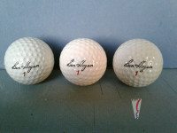 3 Ben Hogan 1 Full Signature Vintage Golf Balls