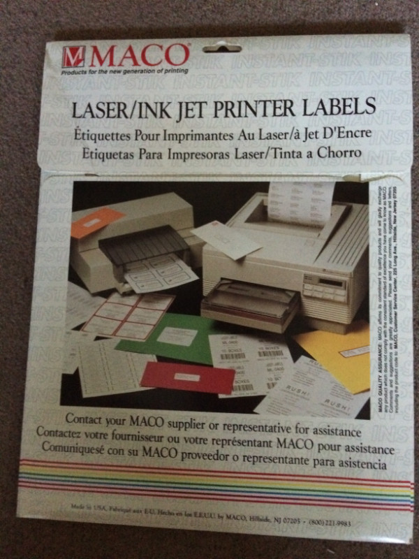 Printer Supplies -Paper Path Cleaner, Labels, Stickers in Other Business & Industrial in City of Toronto - Image 4