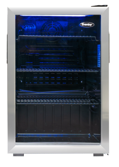 Danby 2.6 cu. ft. Free-Standing Beverage Center in Stainless Ste, View more
