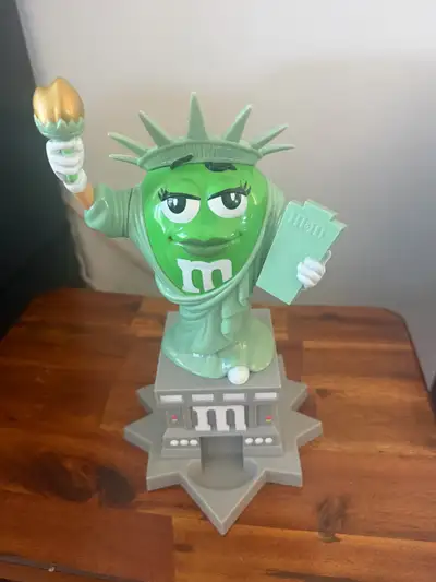 M&M's Green Lady Liberty Candy Dispenser, View more