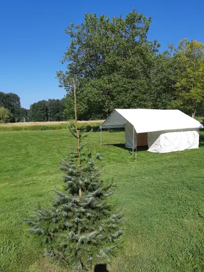 New Wall Tent 10x14 with Aluminum Frame, View more