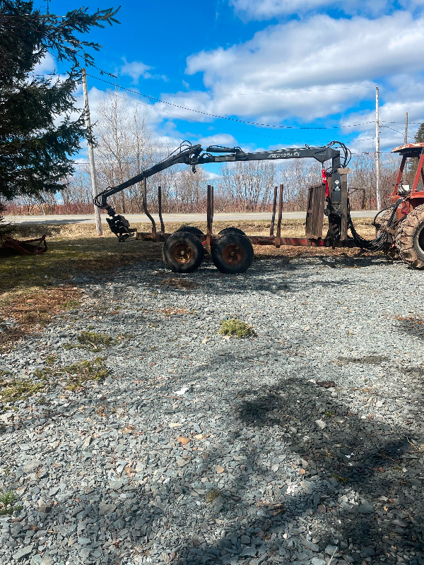 Tume Oy Log Trailer in Heavy Equipment in Truro - Image 4