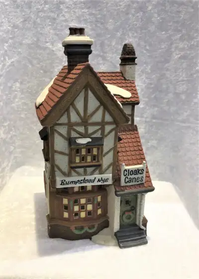 Dept. 56 Dicken's Village...Bumpstead Nye Cloaks and Canes., View more