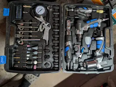 Master Craft air tool set, View more