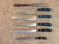 Kitchen Knife Set. J.A. Henckels International. Just Sharpened!