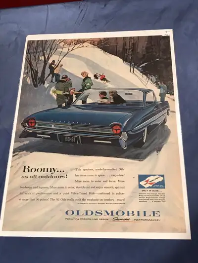 1961 Oldsmobile  Original Ad, View more