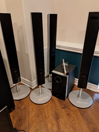 Sony - Stereo Surround Sound Speakers