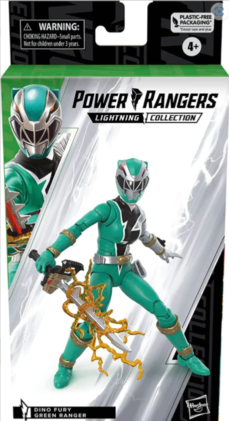 Power Rangers Lightning Collection Dino Fury Green Ranger