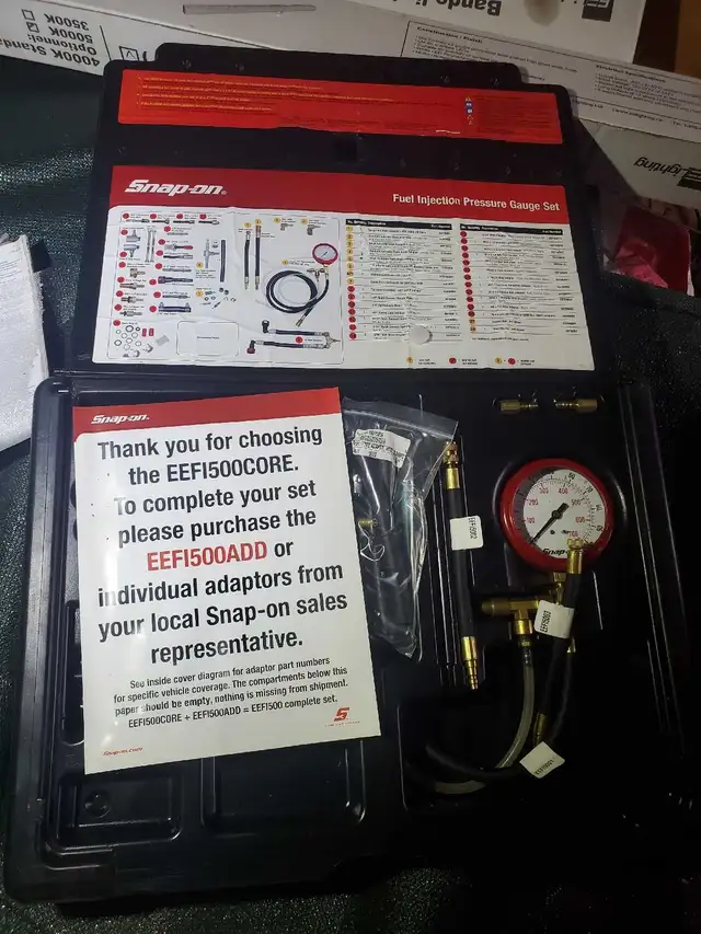 Snap-on EEFI500CORE Fuel pressure test kit in Hand Tools in Cornwall - Image 2