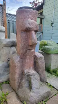 Easter Island Statues & Plant Pots / Garden Sculptures