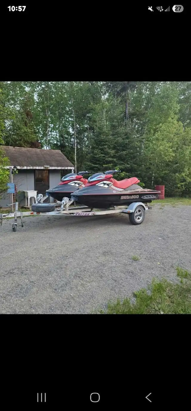 2 2006 Seadoo RXP with Trailer in Personal Watercraft in Thunder Bay - Image 4