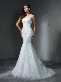 Wedding gown.  Mermaid stye NEW!
