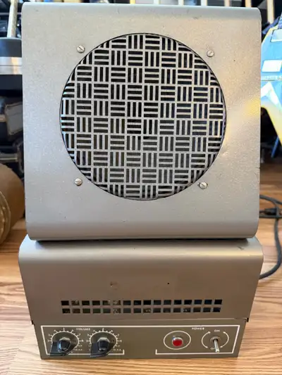 Muzak Tube Amplifier model 1008A with speaker, View more