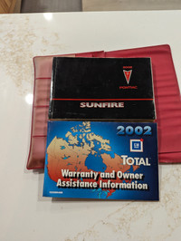 2002 Pontiac Sunfire owners manual 