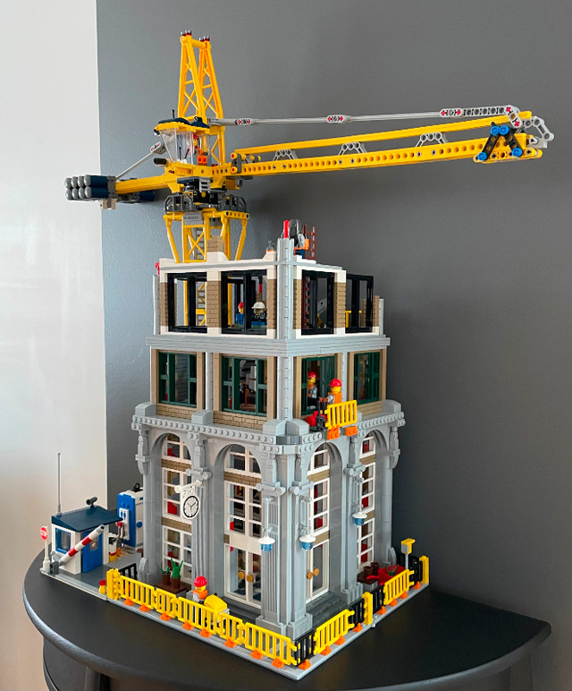 LEGO Ideas (rejeté/rejected) Modular Construction site UNIQUE! dans Jouets et jeux  à Laval/Rive Nord - Image 2